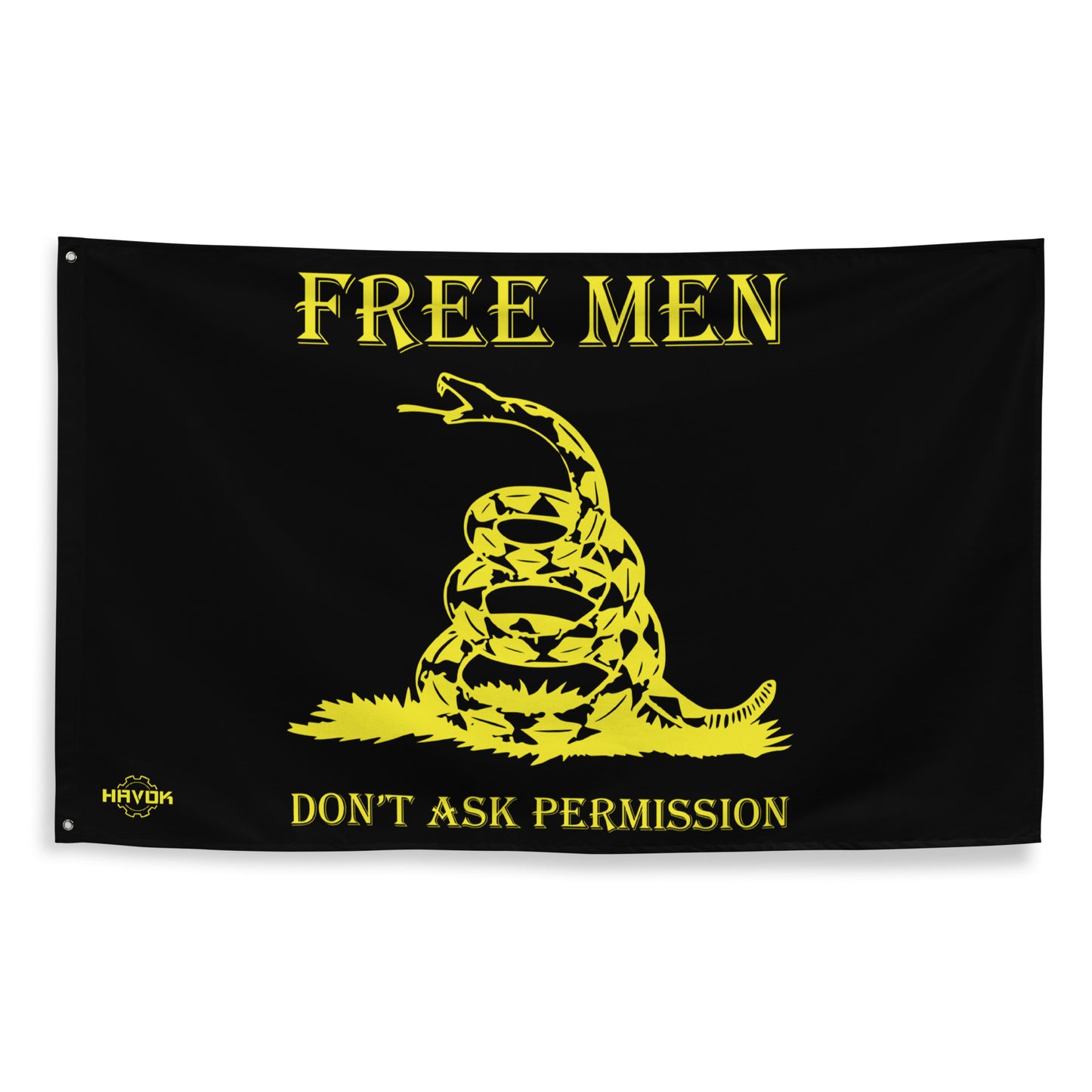 Flag: Free Men Don't Ask Permission