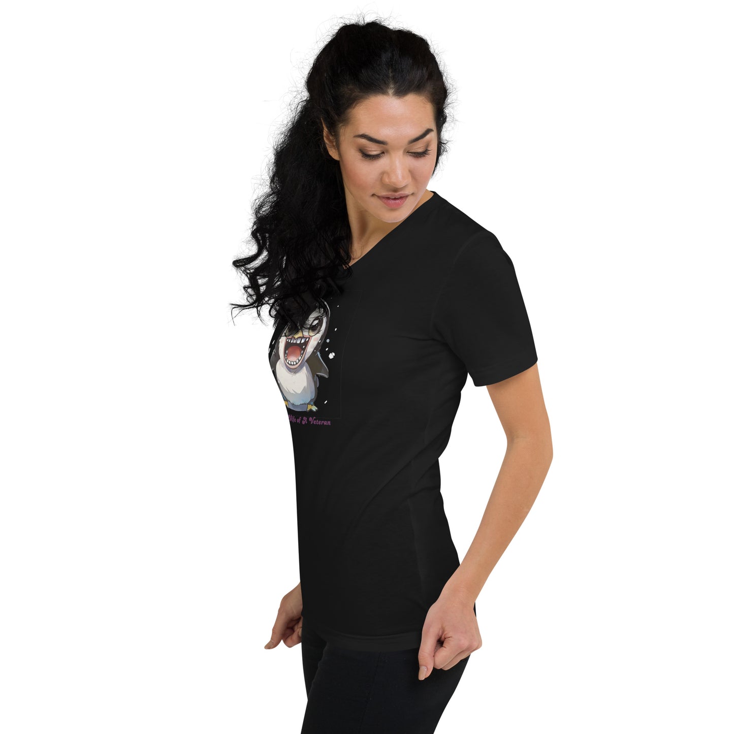 Feral Wife of a Veteran Women's Tee