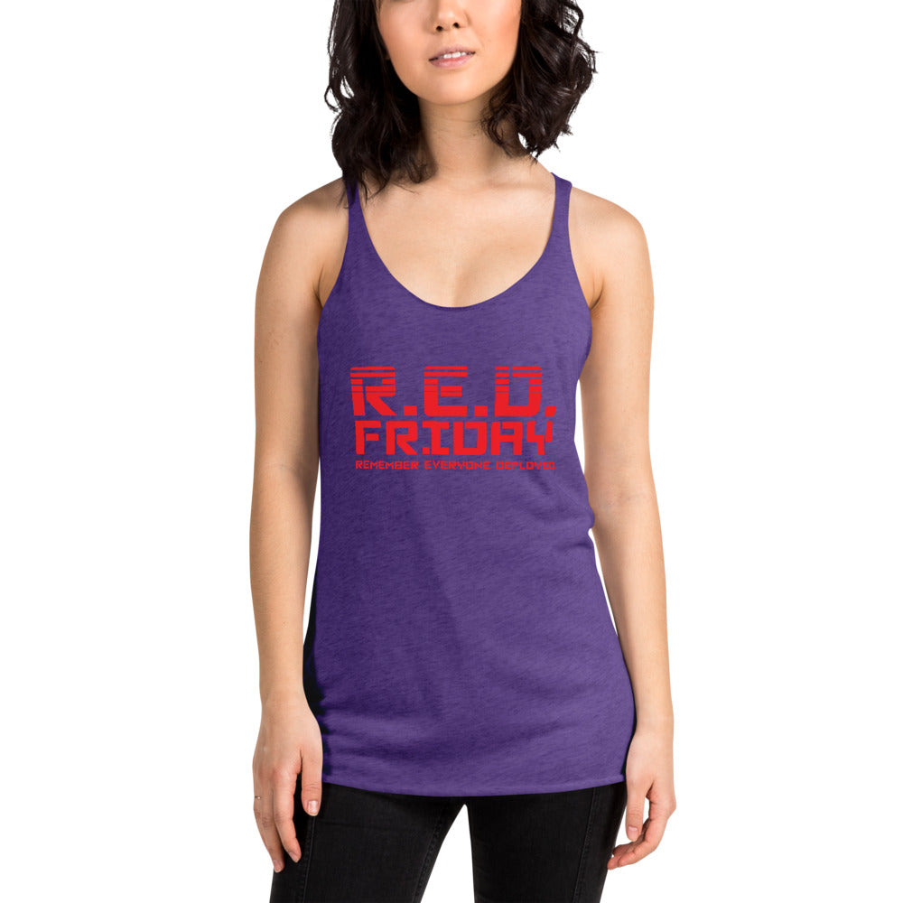 R.E.D. Women's Racerback Tank